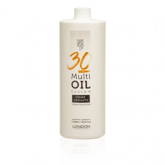 Creme Oxidante 30 Vol Multi Oil System London Cosméticos 900 ml